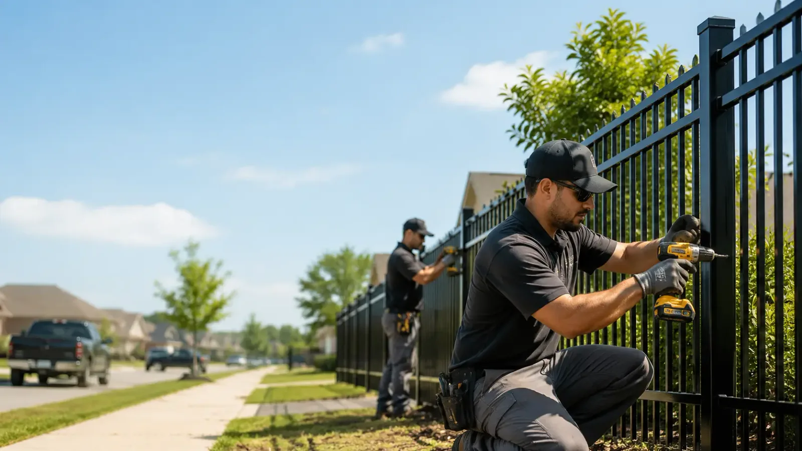 Metal Fence Installation in Hamburg, IA